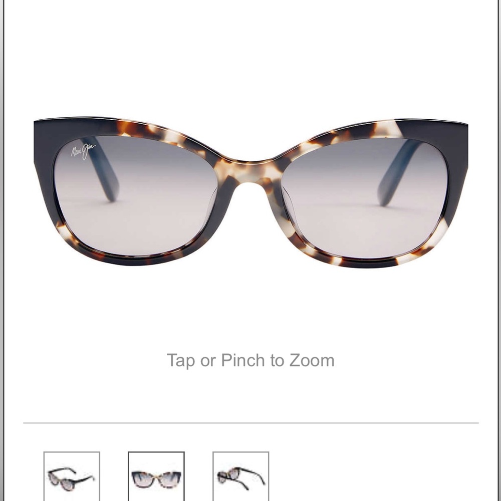 Maui Jim Ilima black Tokyo Tortoise Polarized Sunglasses
